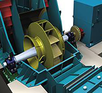 Centrifugal fans of the main ventilation shaft ВЦ and ВЦД